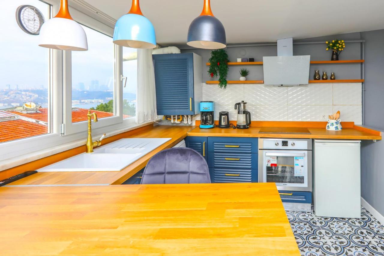 이스탄불 Vibrant Flat 500 M To Uskudar Ferry Station 아파트 외부 사진